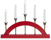 Červená vianočná svetelná dekorácia Bridge – Markslöjd