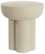 Kovový okrúhly odkladací stolík ø 46 cm Mikola – Light & Living