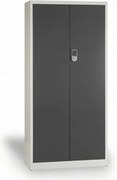 Spisová skriňa s kódovým zámkom, 1850 x 900 x 400 mm, grafit