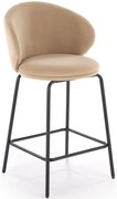 Barová Stolička H121 béžová/čierna