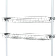 Wenko Sada 2 drôtených košov Herkules, biele