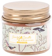 Sviečka v skle Scented candle Cotton linen, 6,2 x 5,5 cm