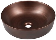 Sapho Sapho, PRIORI keramické umývadlo na dosku, priemer 41,5cm, medená, PI040