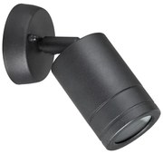 Vonkajšie nástenné svietidlo OLIMP 2 1xGU10/8W/230V IP44 čierna