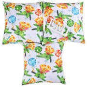 Vianočné obliečky na vankúše 40x40 cm Rothenburg set 3 ks EMI