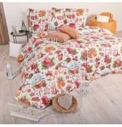 Vianočné bavlnené obliečky Rafael EMI, Štandardný set jednolôžko obsahuje 1x 140x200 + 1x 70x90