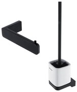 NIMCO MAC set-94KN-90 - Nástenná WC štetka a držiak toaletného papiera MAYA