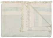 Ib Laursen Bavlnená osuška Hammam Light Blue 100 × 150 cm