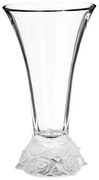 KRIŠTÁĽOVÁ VÁZA BOHEMIA ROSE 255MM