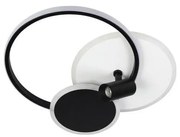 LED Stmievateľné svietidlo LED/65W/230V 3000-6500K biela/čierna + diaľkové ovládanie