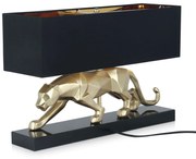 Design lampa do obývačky GOLD PANTHER