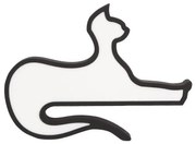 LED Detská stolná lampa CAT LED/13W/230V čierna