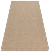 Koberec JUTE 3652 so strapcami, sivý / béžový