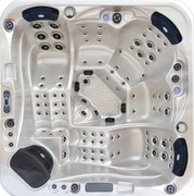 Akrylátová vírivka Spring Spring perleťová se šedou bočnicí