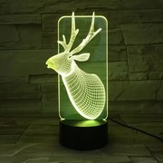 3Dmix 3D-MTV069 - Motív pre 3D LED nočnú lampu - Jeleň