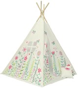 Detský stan Teepee s kvetmi