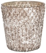 Sklenený svietnik na čajovú sviečku Claire - Ø 13*12 cm