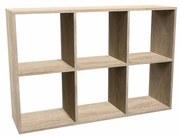 Regál Malax 2x3 Sonoma