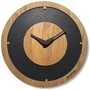 Nástenné hodiny Oak Flow Flexistyle d1-d9-x-30, 30cm