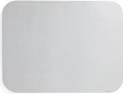 Sklenená tabuľa HESTER, 900x600 mm, biela