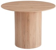 Tempo Kondela Jedálenský stôl, dub, priemer 100 cm, PAOLO