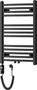 Mexen Ares, elektrické vykurovacie teleso 700 x 500 mm, 300 W, čierna, W102-0700-500-2300-70