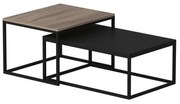 Konferenčný stolík Leka Black