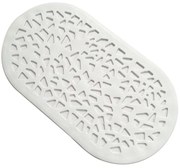 Kúpeľňová podložka biela 68x39