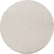 Ayyildiz, Kusový koberec Helix 2200 cream kruh, 200x200, béžová, chodba / predsieň