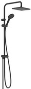 Hansgrohe Vernis Shape sprchový systém na stenu bez batérie čierny mat 26282670