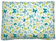 INTERMEDIC SK Vankúšik Motýľ/minky modrá 40x30 cm