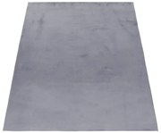 Koberec Pouffy sivý