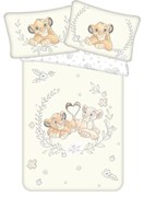 Detské bavlnené obliečky do postieľky - Levi kráľ