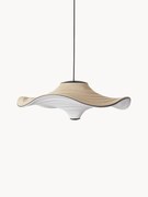 Závesné LED-svietidlo z prírodného vlákna Flying