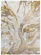 Koberec BLISS Z162AZ173 abstraktný, zlatý / krémový