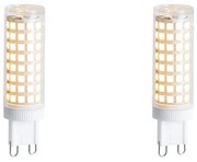 Sada 2 stmievateľných LED žiaroviek G9 5,5 W 500 lm 2700 K
