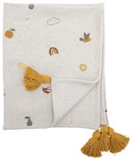 Biela detská deka 80x100 cm Agnes – Bloomingville Mini