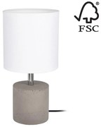 Spot-Light 6091936 - Stolná lampa STRONG ROUND 1xE27/25W/230V betón