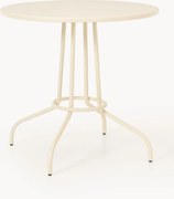 Okrúhly kovový záhradný bistro stôl Giovanni, Ø 70 cm