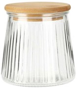 Sklenená nádoba na potraviny Ribbed 680ml