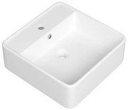 Gamma Noxa, umývadlo na dosku 475x470x165 mm, biela lesklá, GMA-UC-NOXA