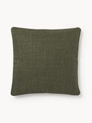 Buklé poťah na vankúš s lemovaním Aya