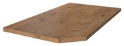 Pracovná doska Bronte (110cm) (dub lancelot) (L). Vlastná spoľahlivá doprava až k Vám domov. 1058708