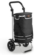 Nákupný vozík 3v1, 56 l, čierny – skladací, s chladiaci vrec