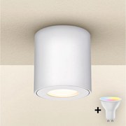 Brilagi - LED RGBW stmievateľné kúpeľňové svietidlo MIA 1xGU10/30W/230V 84x80 mm biela IP54