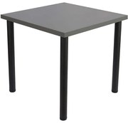 Stôl Ron 80x80 grafit