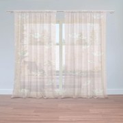 Sablio Záclony Skladacie lodičky: 2ks 150x250cm