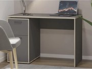 Písací stôl Elias, antracit/dub sonoma%