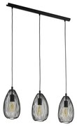 Eglo 49142 - Luster na lanku CLEVEDON 3xE27/60W/230V