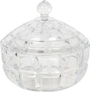 Sklenená dóza s vrchnákom Wenda - Ø 18*18 cm